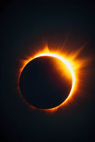 Celestial Wonder: Solar Eclipse 🌒✨