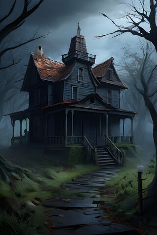 Spooky Abandoned Mansio..