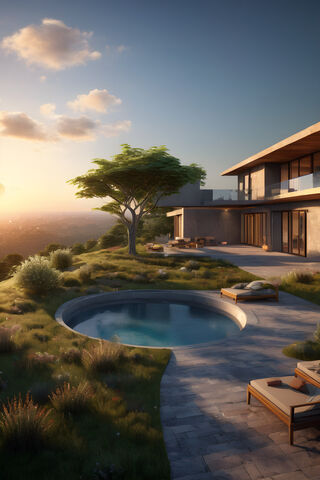 Serene Sunset Retreat 🌅🏡