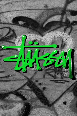 Urban Vibes: Stussy Graffiti Glow 🌆✨