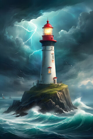 Beacon of Hope Amidst the Tempest