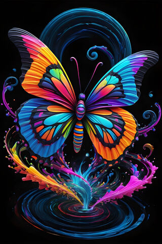 Swirling Butterfly