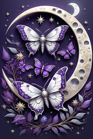 Silver Butterfly