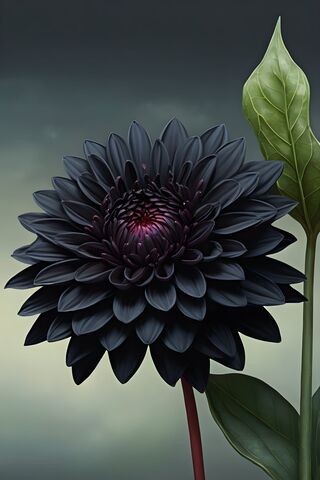 Mysterious Black Dahlia..
