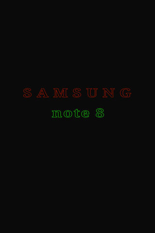 Samsung Note 8 Display