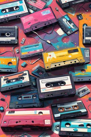 Retro Vibes: A Cassette..