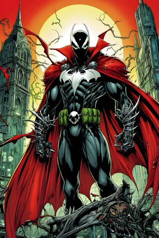 Dark Avenger: The Spectacular Spider-Bat 🦇✨