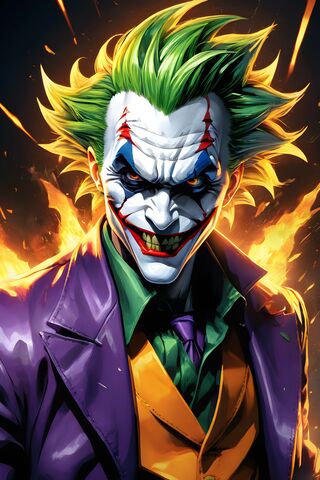 The Fiery Joker 🔥🎭