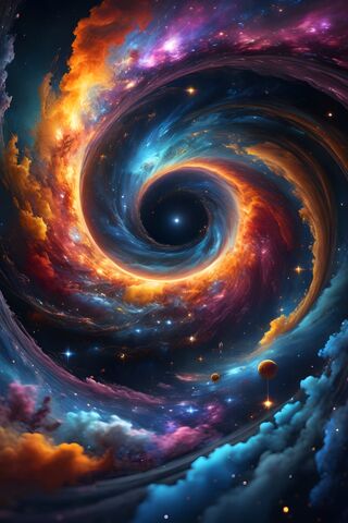 Swirling Cosmic Universe