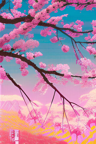 Blossoms of Serenity 🌸🌅