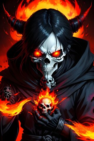 Dark Sorcerer of Flames 🔥💀