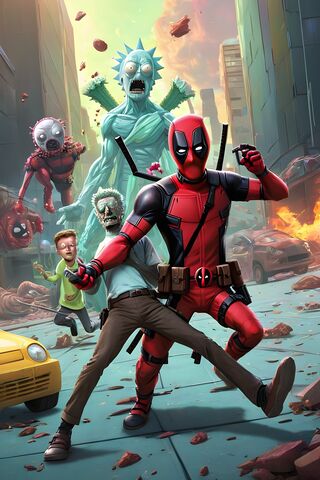 Deadpool and Rick: A Wi..