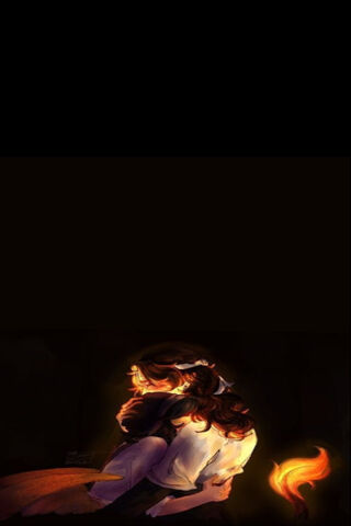 Embrace of Flames 🔥❤️
