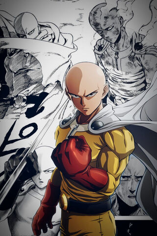 Saitama: The Hero in Yellow 🦸‍♂️✨