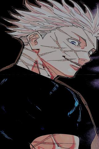 Intense Anime Character..