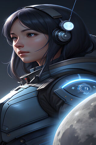 Galactic Dreams: The Journey of Moon Girl 🌙🚀