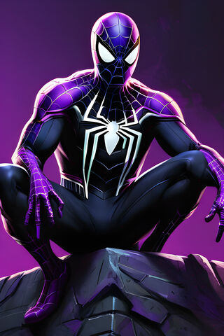 Spiderman Purple