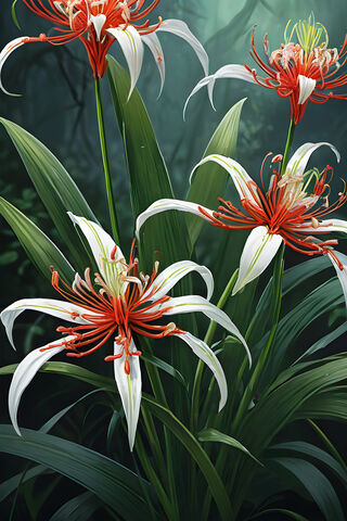 Enchanting Blooms of the Forest 🌺✨