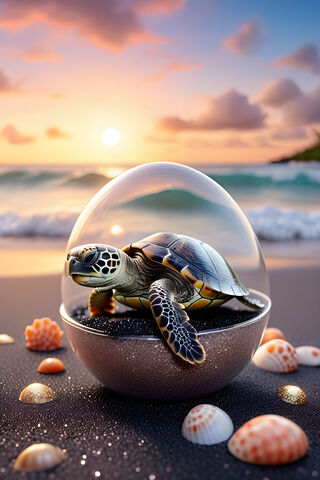 Seaturtle Hatchling