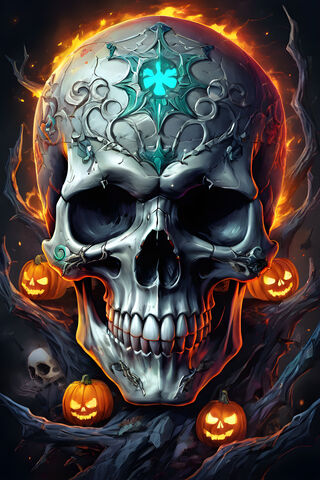 Spooky Skull