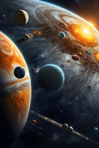 Cosmic Wonders: A Journey Through the Solar System 🌌✨