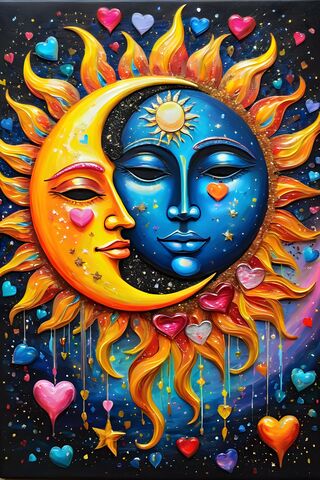 Sun and Moon