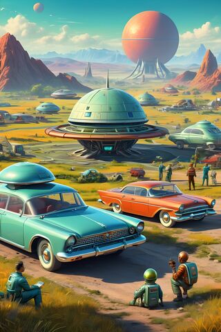 Futuristic Nostalgia: A Journey Through Time