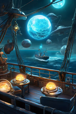 Cosmic Voyage 🌌🚢