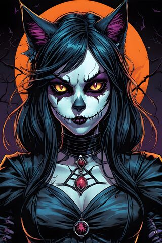 Enigmatic Catwoman Unde..