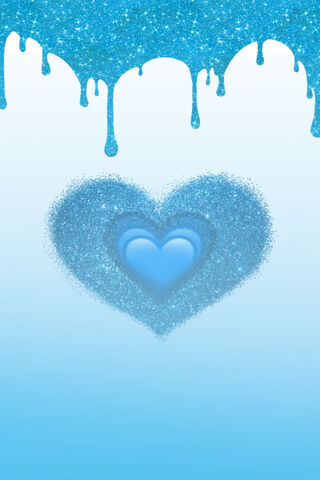 Sparkling Blue Heart 💙✨