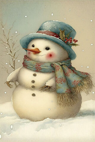 Charming Winter Companion: The Snowman