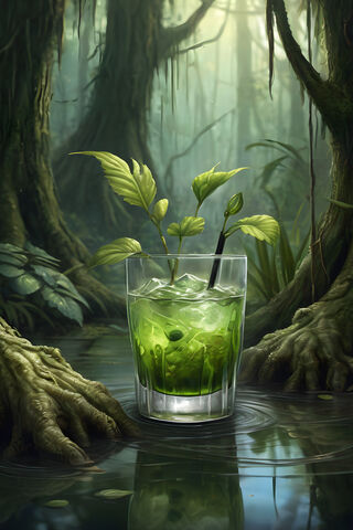 Swamp Water Alcoholic Drink