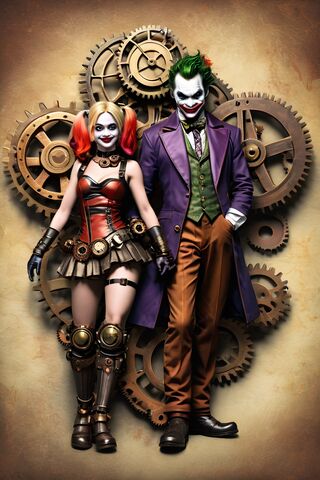 S****y Joker and Harley