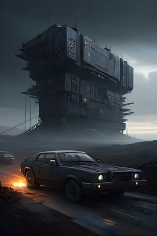 Futuristic Urban Ruins ..