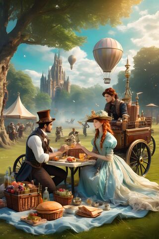 Enchanted Picnic in a S..