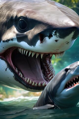Shark Showdown: Nature'..