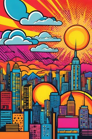 City Awakens: A Vibrant..
