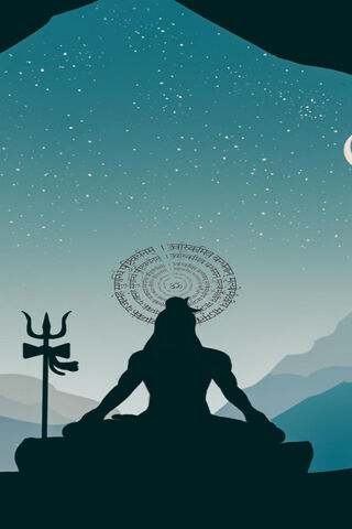 Serene Meditation Under..