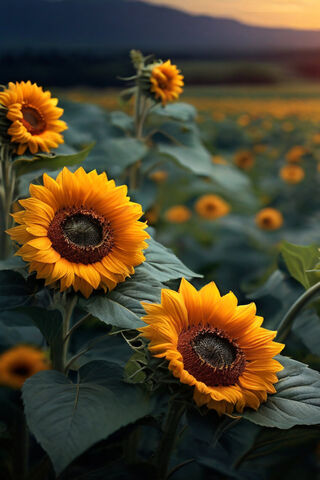 Golden Sunflower Bliss ..