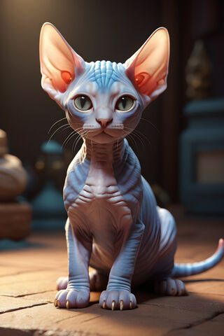 Sphinx Kitten