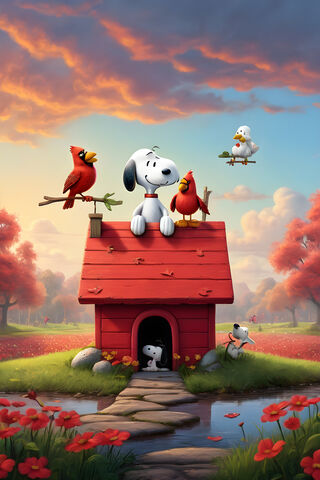 Snoopy's Cozy Retreat �..