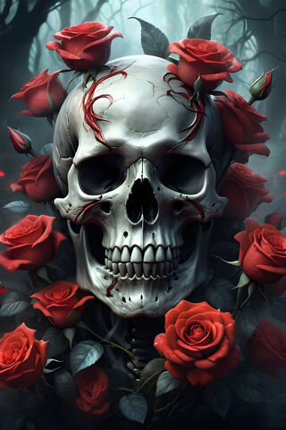 Spooky Skull
