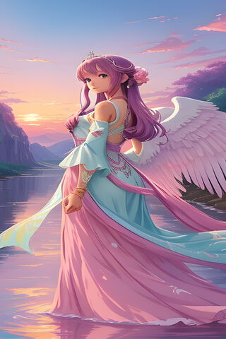 Ethereal Beauty by the Water 🌅✨