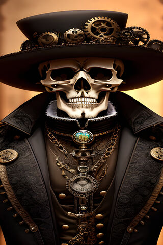 Steampunk Skeleton: A T..