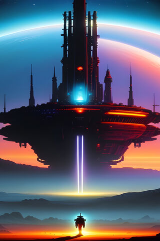 Galactic Haven: The Space Station Odyssey' 🚀✨