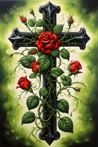 Savior's Rose & Vine