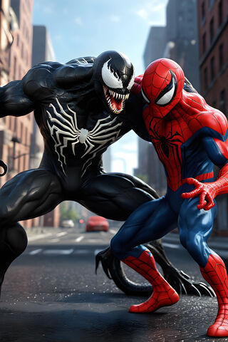 Epic Showdown: Spider-M..
