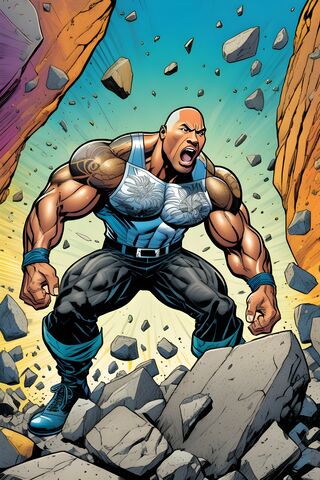 Mighty Hero in Action
