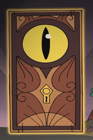 Mysterious Eye Door 🦉🔑