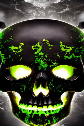 Glowing Skull of Myster..